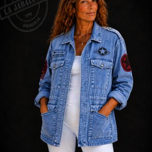 chaqueta K9 unisex azul