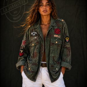 chaqueta K9 camuflaje musgo unisex