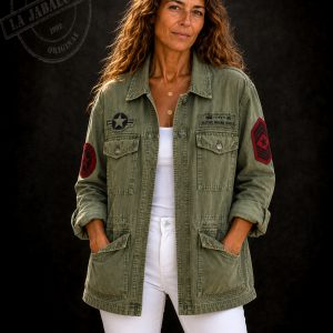 chaqueta K9 unisex kaki