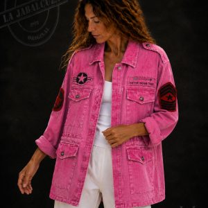 chaqueta K9 unisex rosa